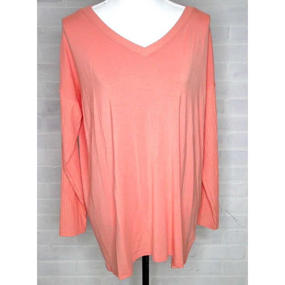 Soft Surroundings Long Sleeve My time My Place Myself Pink Womens‎ Medium